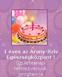 1 �ves az Arany-SZ�V Eg�szs�gk�zpont
